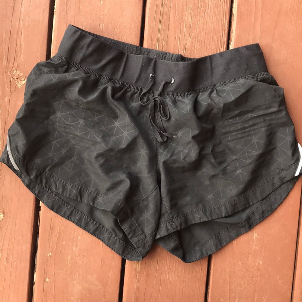 Nike, dri-fit shorts. Has pattern.